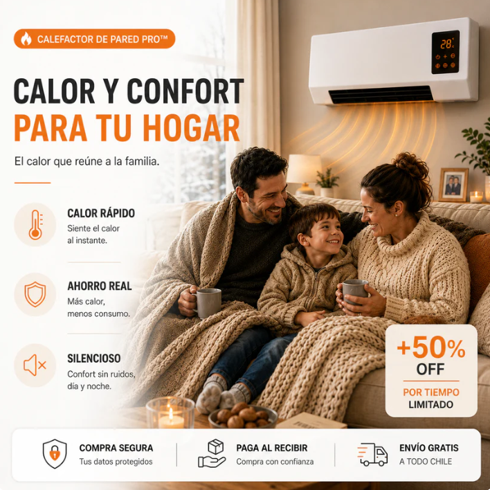 🌬️ Aire acondicionado 2 en 1 — Calienta en invierno y enfría en verano