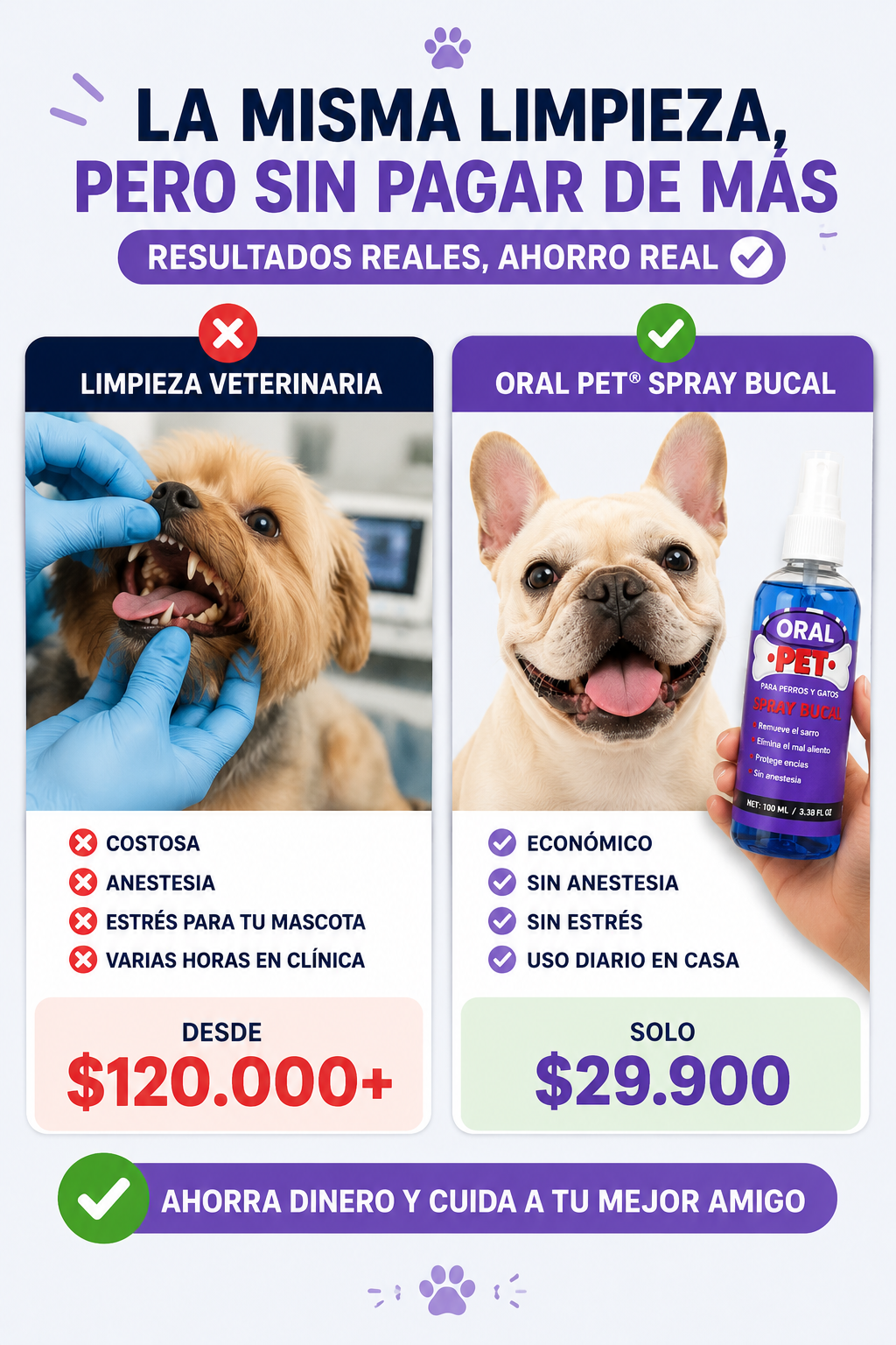 🐶 OralPet™ Spray Bucal Para Perros y Gatos