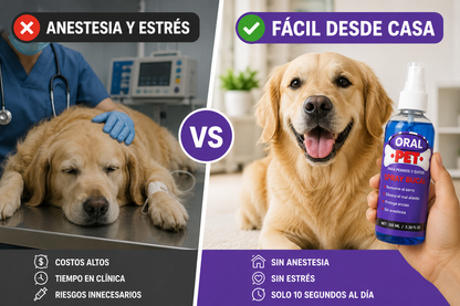 🐶 OralPet™ Spray Bucal Para Perros y Gatos