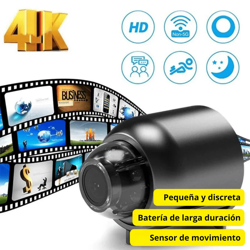 Mini Cámara Espía  – Protege tu hogar en tiempo real desde tu celular